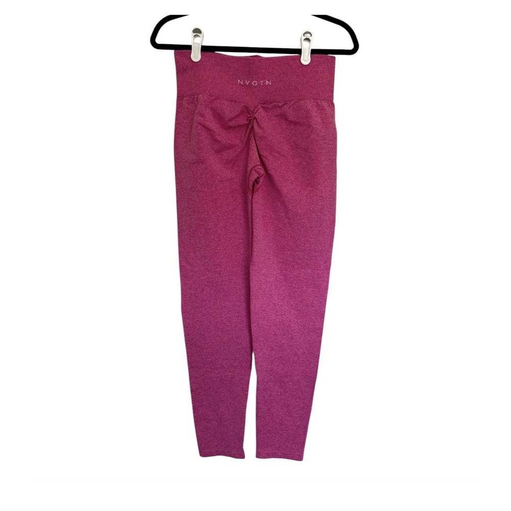 NVGTN Pink Contour Seamless Leggings - Size XL
